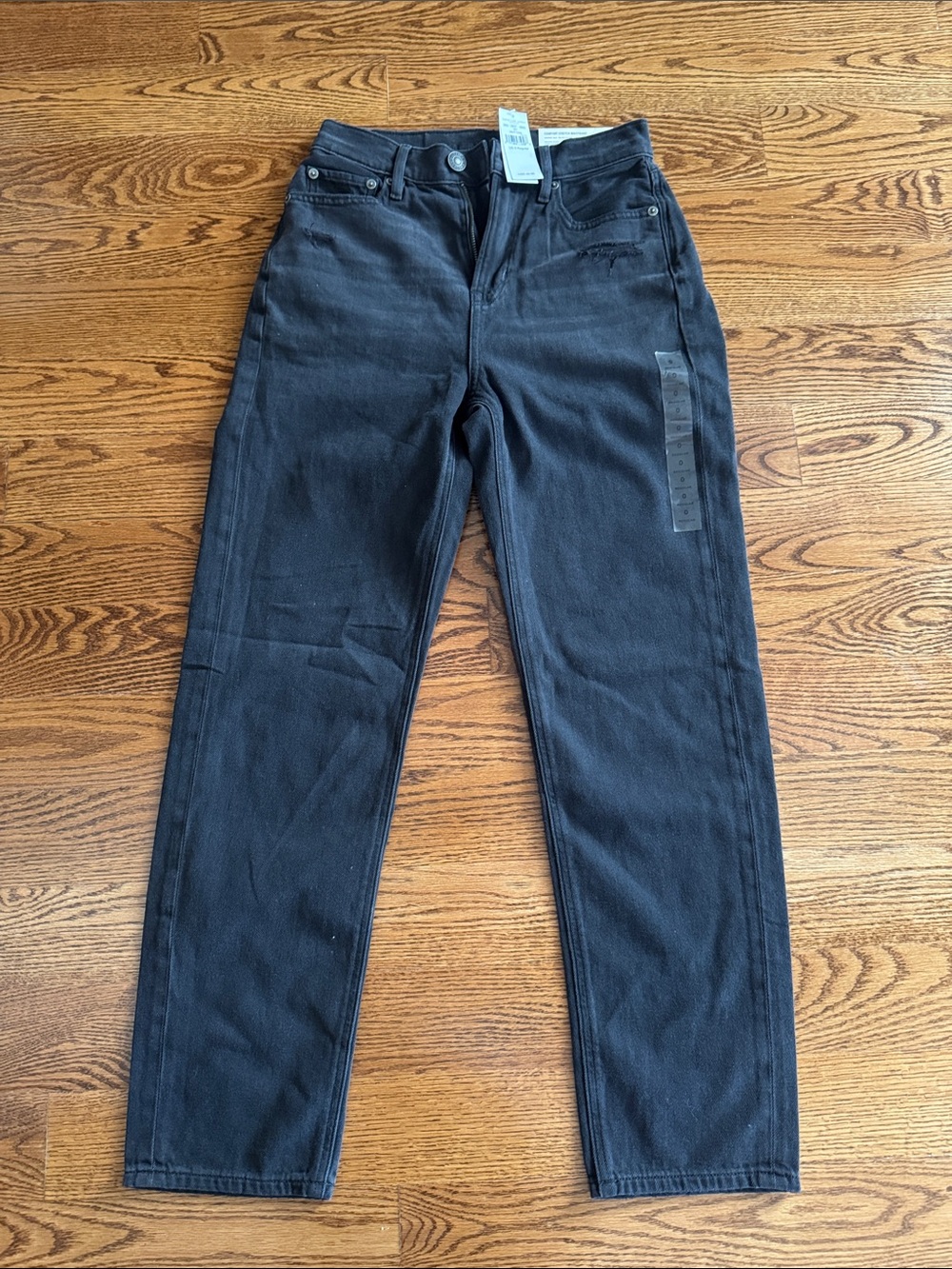 American Eagle Outfitters Women’s Black Straight Jeans